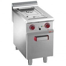 Bain-marie élect. 4x bac GN1/3, armoire fermée