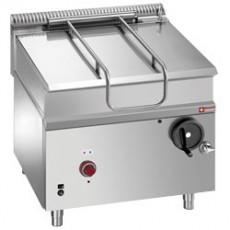 Sauteuse gaz - cuve inox basculante - 80 litres