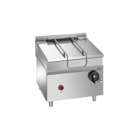 Sauteuse électrique - cuve inox basculante - 80 litres