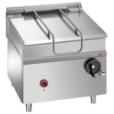 Sauteuse électrique - cuve inox basculante - 80 litres