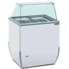 Comptoir présentoir pour crème glacée 170 litres