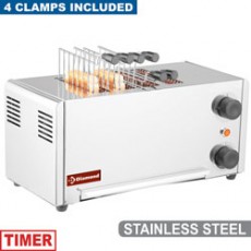 Toaster électrique 4 pinces "silver"