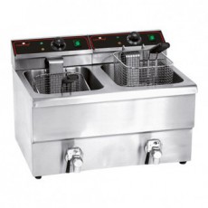 Friteuse Caterchef 8 litres + robinet de vidange