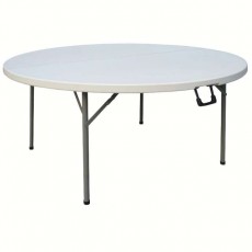 Table escamotable ronde