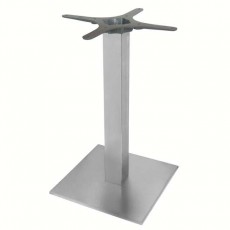 Pied de table en inox carré