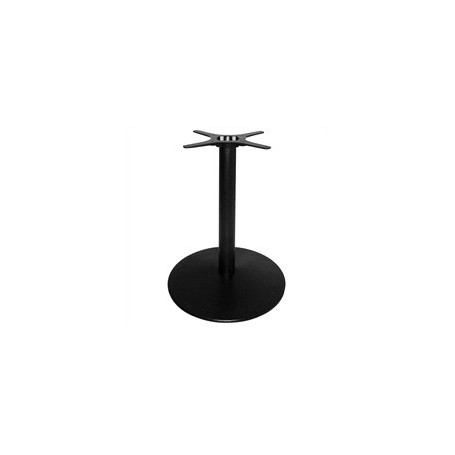 Pied de table en fonte noire