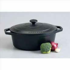 Cocotte ovale noire Chasseur