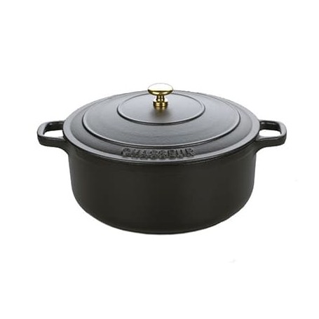 Cocotte ronde noire Chasseur