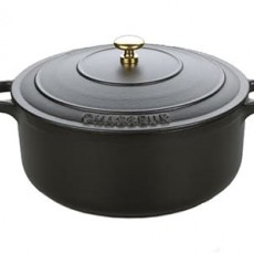 Cocotte ronde noire Chasseur