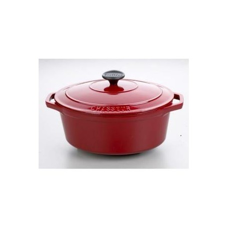 Cocotte ronde rouge Chasseur