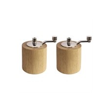 Set de moulins en bois