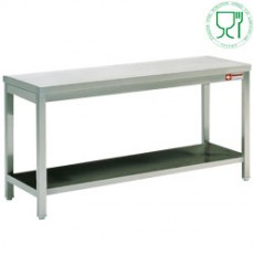 Table de travail inox AISI304/441 - 700 mm