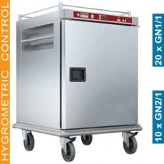 Chariot chauffant pour repas - 10x GN2/1 + humidification contrôlée